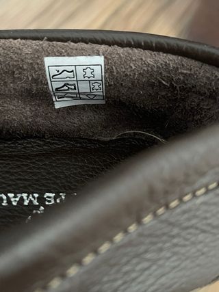 Mocasines Giuseppe Maurizio Piel Marrón Nuevos Tal