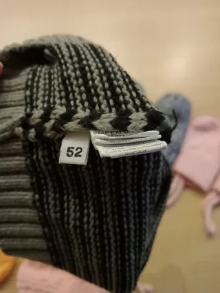 Set inverno neonata cappello e guanti