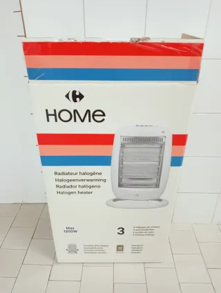 Calefactor Eléctrico Blanco