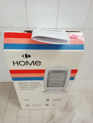 Calefactor Eléctrico Blanco