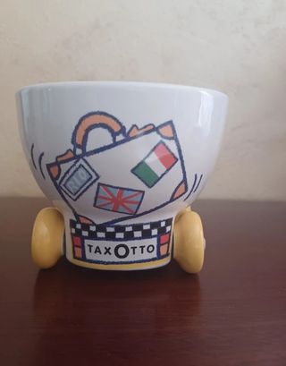 Tazza Giglio con ruote Taxi