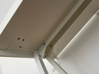 Mesa de escritorio Ikea blanca trotten