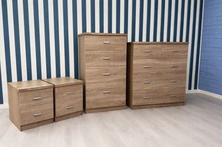 muebles de dormitorio cajoneras + mesitas de noche