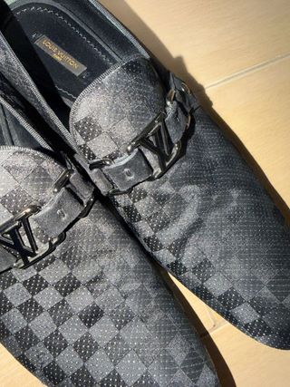 Louis Vuitton Major Loafer Damier Ebene Drill