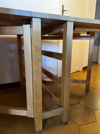 Tavolo pieghevole NORDEN IKEA in betulla