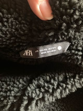 Cazadora invierno negra