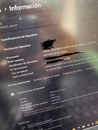 Asus Rog Strix portatil gamer