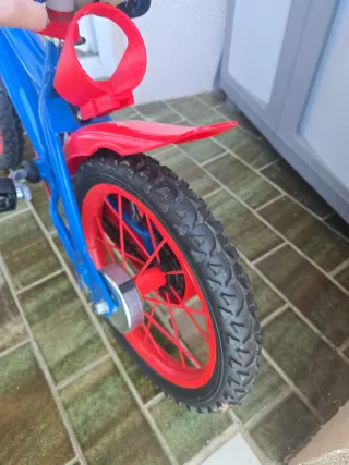 Bici infantil Spiderman