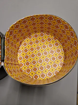 Cappelliera vintage portaparrucca