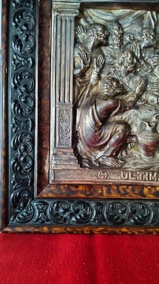 Cuadro relieve Última Cena de Jesús