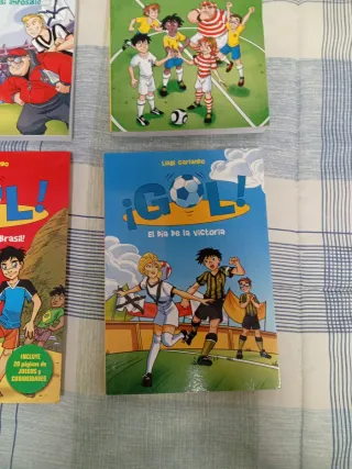 Lote libros de futbol