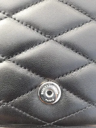 Pochette YSL Kate nera