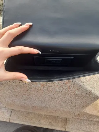 Pochette YSL Kate nera