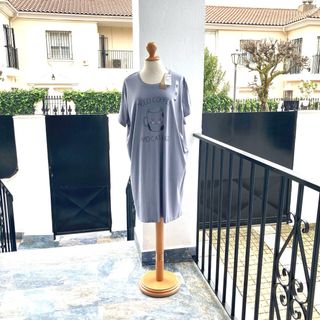 Camisón/Camisola Sin Estrenar Con Etiqueta Gris