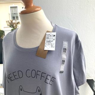 Camisón/Camisola Sin Estrenar Con Etiqueta Gris