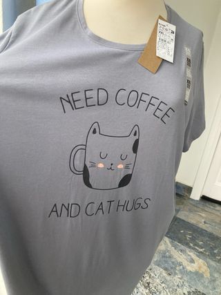 Camisón/Camisola Sin Estrenar Con Etiqueta Gris