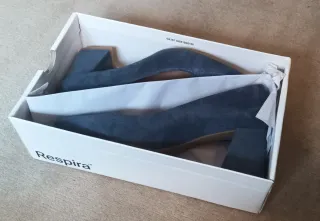 Zapatos tacón Geox azules un sólo uso