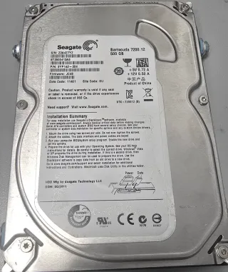 Disco Duro Seagate Barracuda 7200.12 500GB