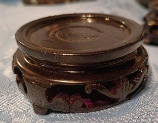 Coppia vasi in ottone cloisonné