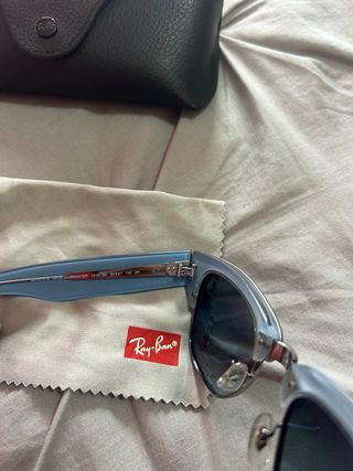 Ray-Ban Clubmaster Leopardo e Azul