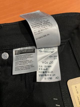 Levi's Classic Bootcut Mujer W26 L30 Nuevo