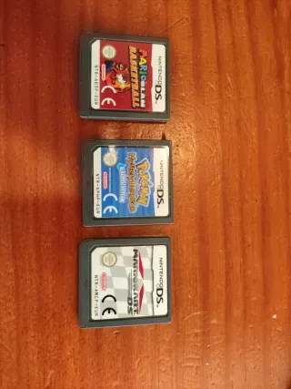 3 Giochi Nintendo DS: Mario Kart, Pokémon, Mario S