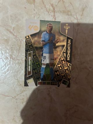 Carta Iago Aspas Momentum Panini 40