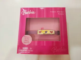 Pulsera Barbie Plata 1ª Ley Corazones