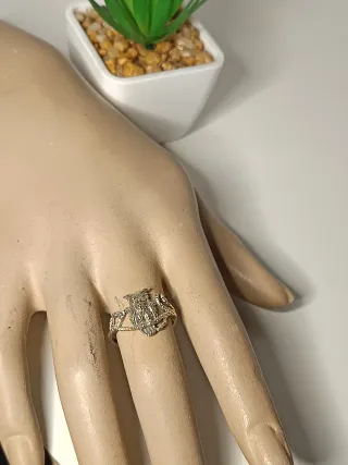 Anillo Plata Ley Búho