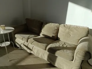 Sofá Ektorp 3 plazas Ikea beige