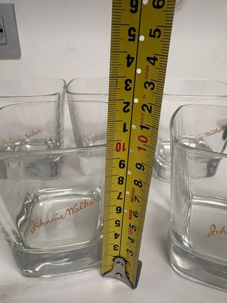 5 Vasos Johnnie Walker Cristal