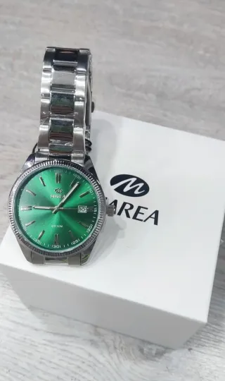 Reloj Marea Esfera Verde Hombre