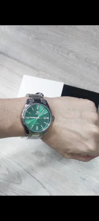 Reloj Marea Esfera Verde Hombre