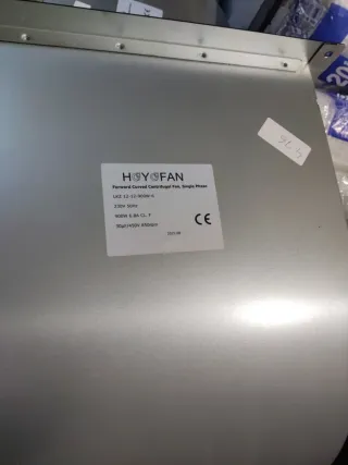 TURBINA DE MARCA HOYOFAN 12-12
