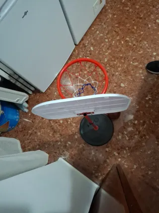 Canasta de baloncesto infantil