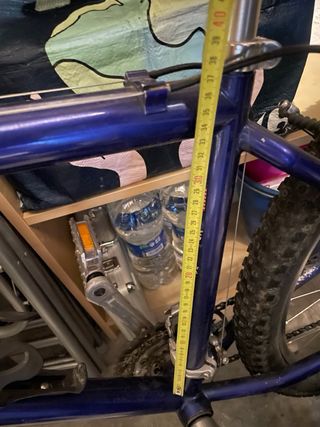 Bicicleta Montaña Trek 7000 color azul