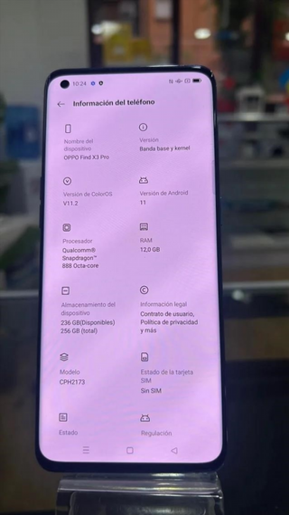 Oppo Find X3 Pro 256GB Snapdragon 888 12GB RAM