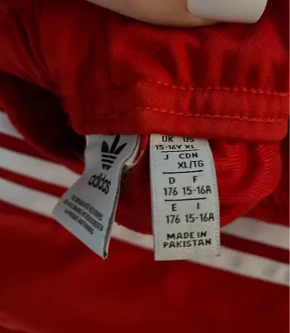 Pantaloni Adidas Rossi