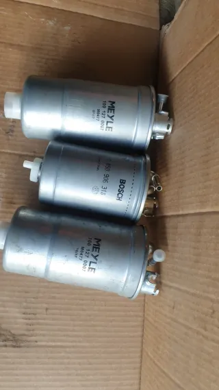 Filtro de combustible Meyle y Bosch