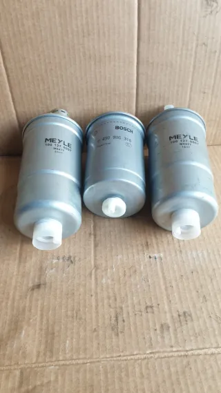 Filtro de combustible Meyle y Bosch