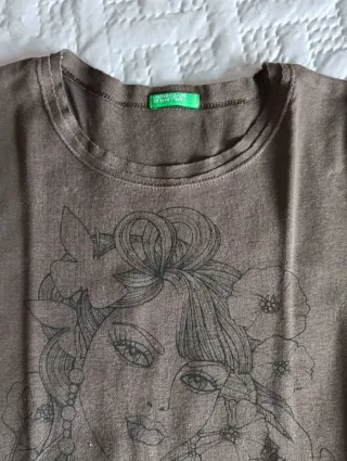 Camiseta United Colors of Benetton Estampada