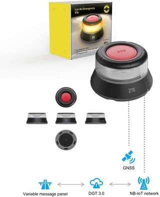 Baliza ZTE V16 Luz de Emergencia