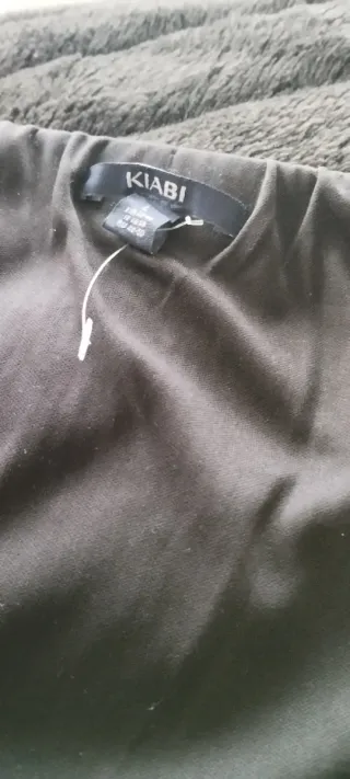 Falda y blusa negro lentejuelas