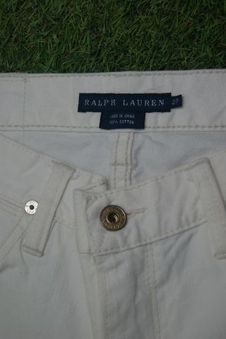 Jeans Ralph Lauren bianchi a zampa IT40