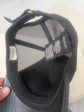 Gorra Gucci Negra