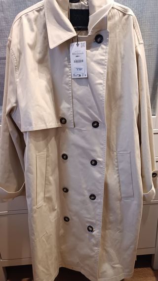 Trenchcoat ZARA Oversize TXS-S Beige