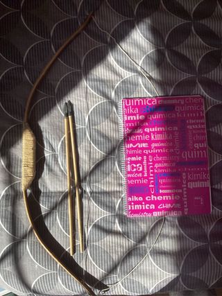 Arco y flechas de madera para niños