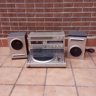 Equipo de música vintage Philips