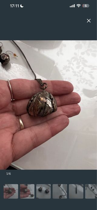 Conjunto Bimba y Lola collar y pendientes