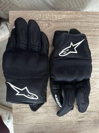 Guantes Moto Alpinestars Negros talla S
